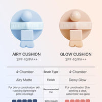 THE TOOL LAB Stamp Skinfit Cushion Airy + Brush THE TOOL LAB
