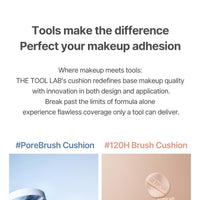 THE TOOL LAB Stamp Skinfit Cushion Airy + Brush THE TOOL LAB