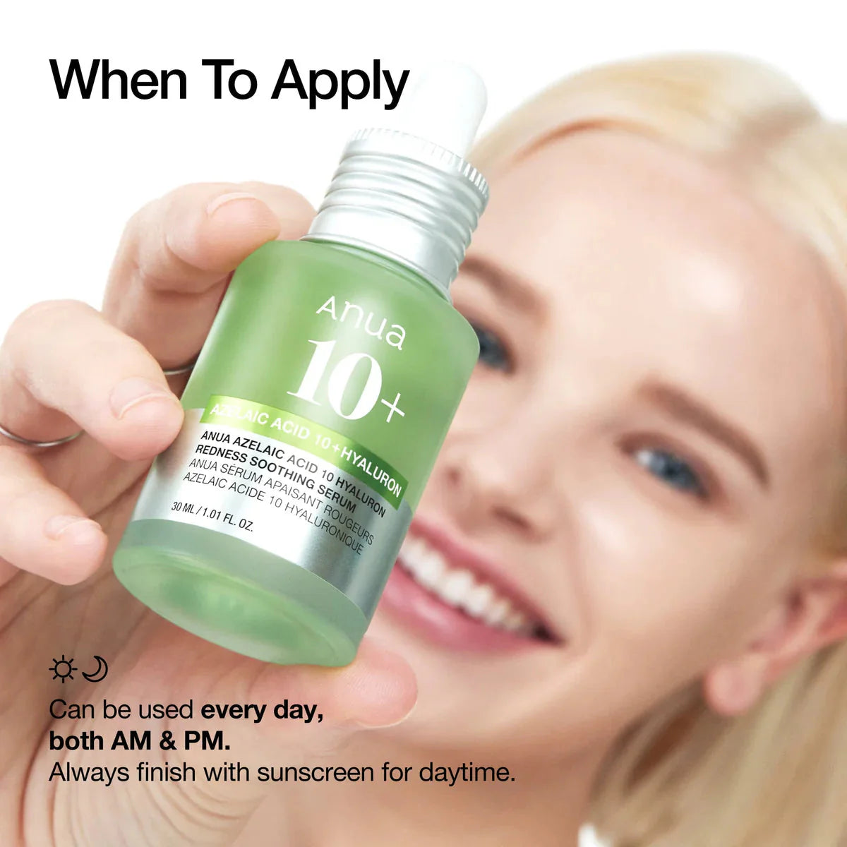 Anua Azelaic Acid 10 Hyaluron Redness Soothing Serum Anua