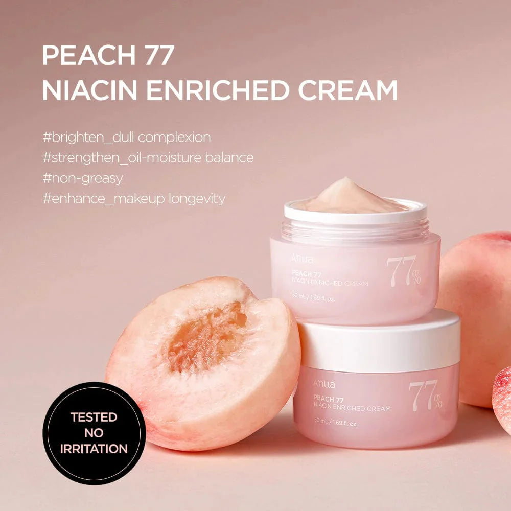 Anua Peach 77% Niacin Enriched Cream Anua