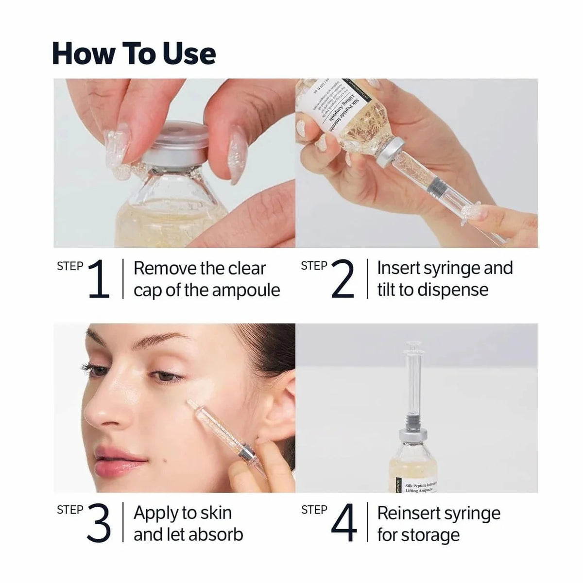 SUNGBOON EDITOR Silk Peptide EGF Intensive Ampoule