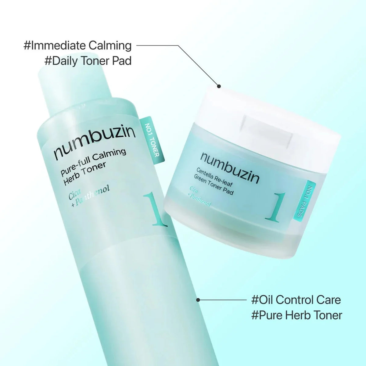 numbuzin No.1 Pure-Full Calming Herb Toner numbuzin