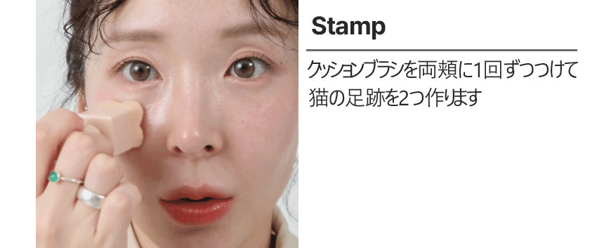 THE TOOL LAB Stamp Skinfit Cushion Glow + Brush THE TOOL LAB